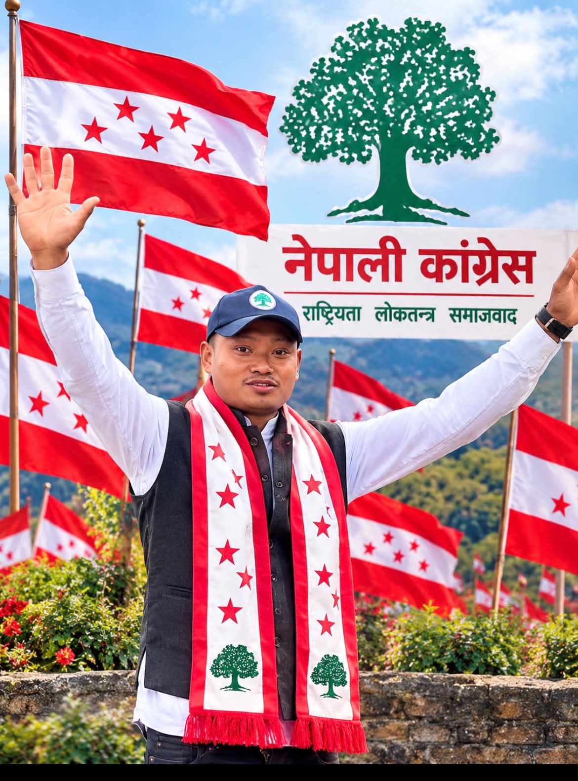 आरुघाट कांग्रेसमा २८ वर्षीय दमन गुरुङ सबैभन्दा कान्छो वडा सभापति ।।